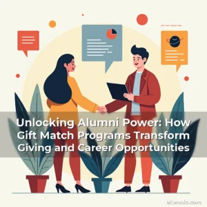 Read more about the article Unlocking Alumni Power: How Gift Match Programs Transform Giving and Career Opportunities