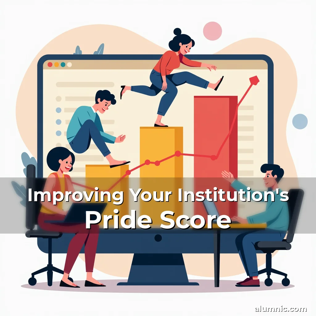 Artistic representation for Improving Your Institution's Pride Score