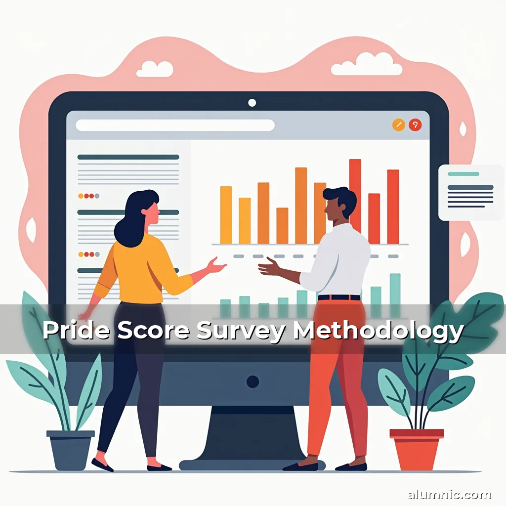 Artistic representation for Pride Score Survey Methodology