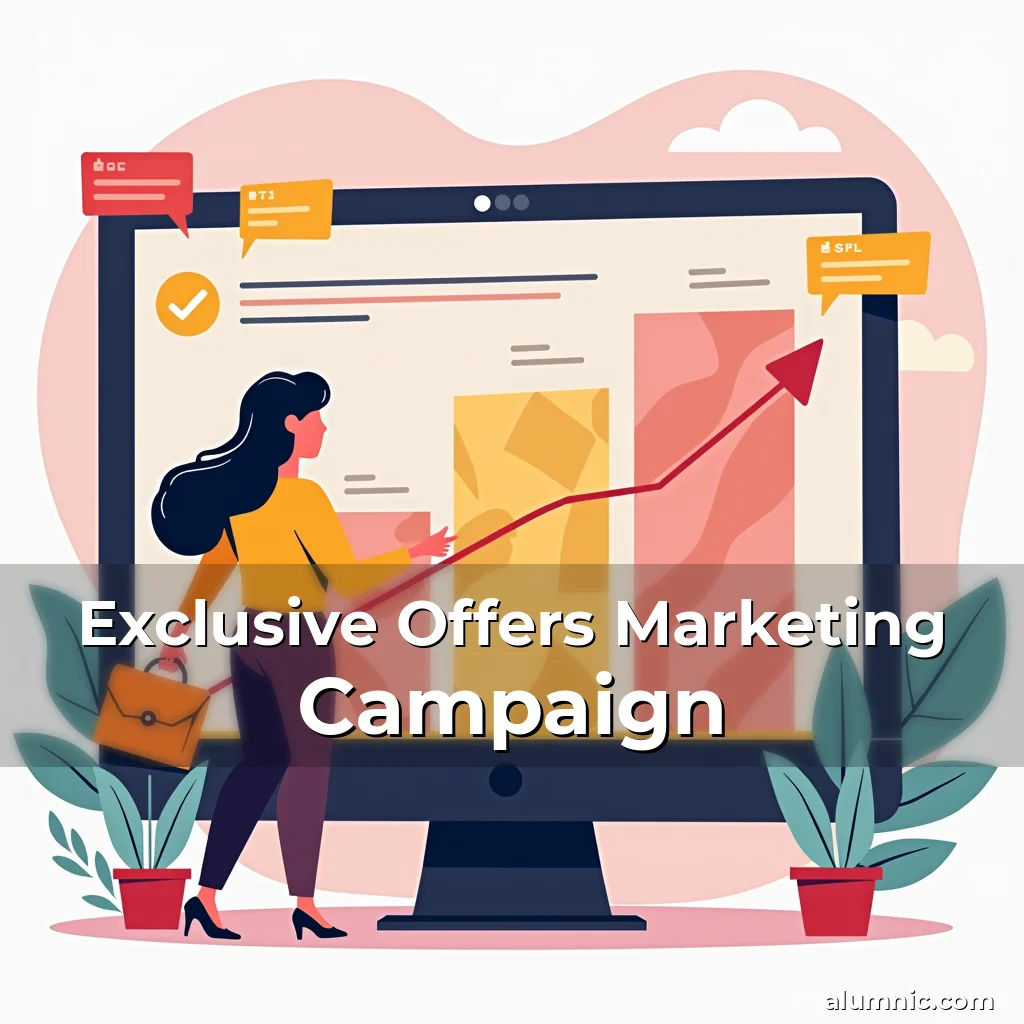 Artistic representation for Exclusive Offers Marketing Campaign