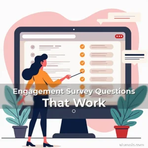 Artistic representation for Engagement Survey Questions That Work
