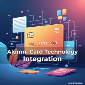 Artistic representation for Alumni Card Technology Integration