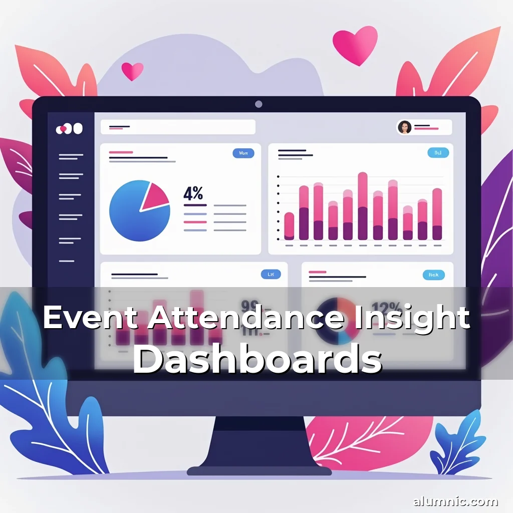 Artistic representation for Event Attendance Insight Dashboards