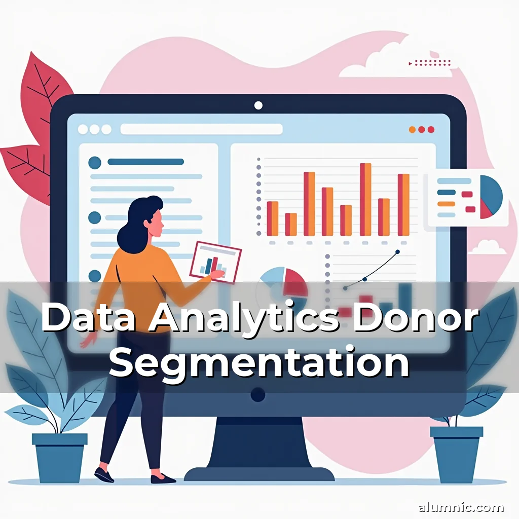 Artistic representation for Data Analytics Donor Segmentation