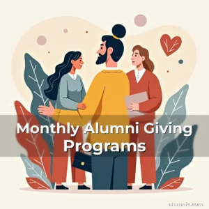 Read more about the article Monthly Alumni Giving Programs