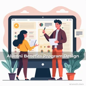 Artistic representation for Alumni Benefits Program Design