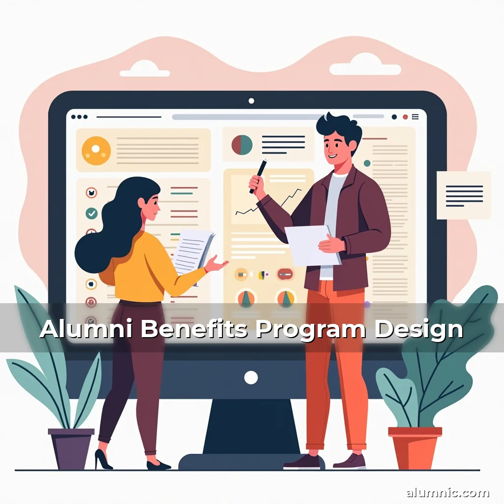 Artistic representation for Alumni Benefits Program Design