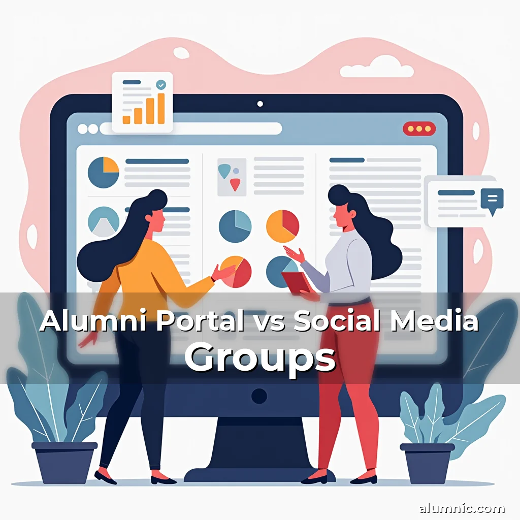Read more about the article Alumni Portal vs Social Media Groups