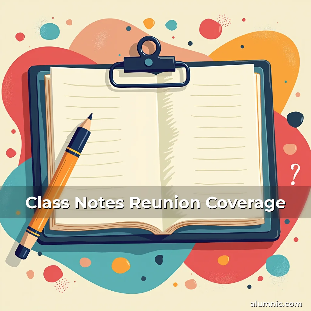 Read more about the article Class Notes Reunion Coverage