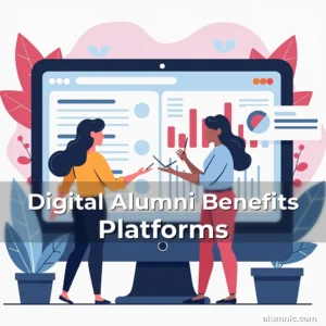 Artistic representation for Digital Alumni Benefits Platforms