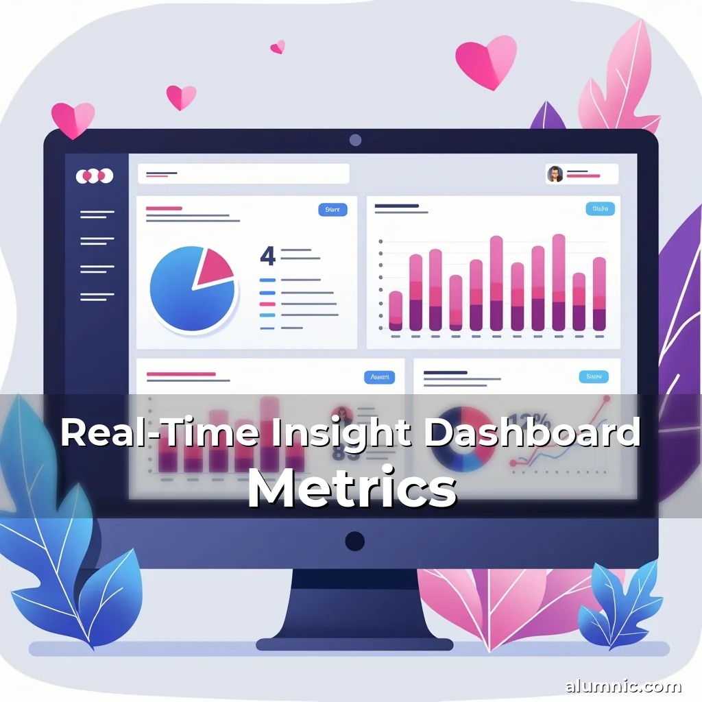 Artistic representation for Real-Time Insight Dashboard Metrics