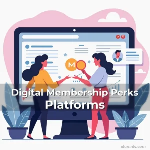 Artistic representation for Digital Membership Perks Platforms