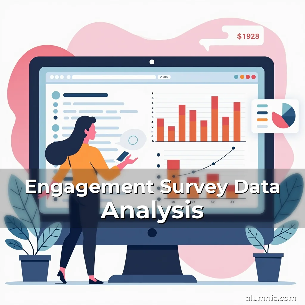 Artistic representation for Engagement Survey Data Analysis