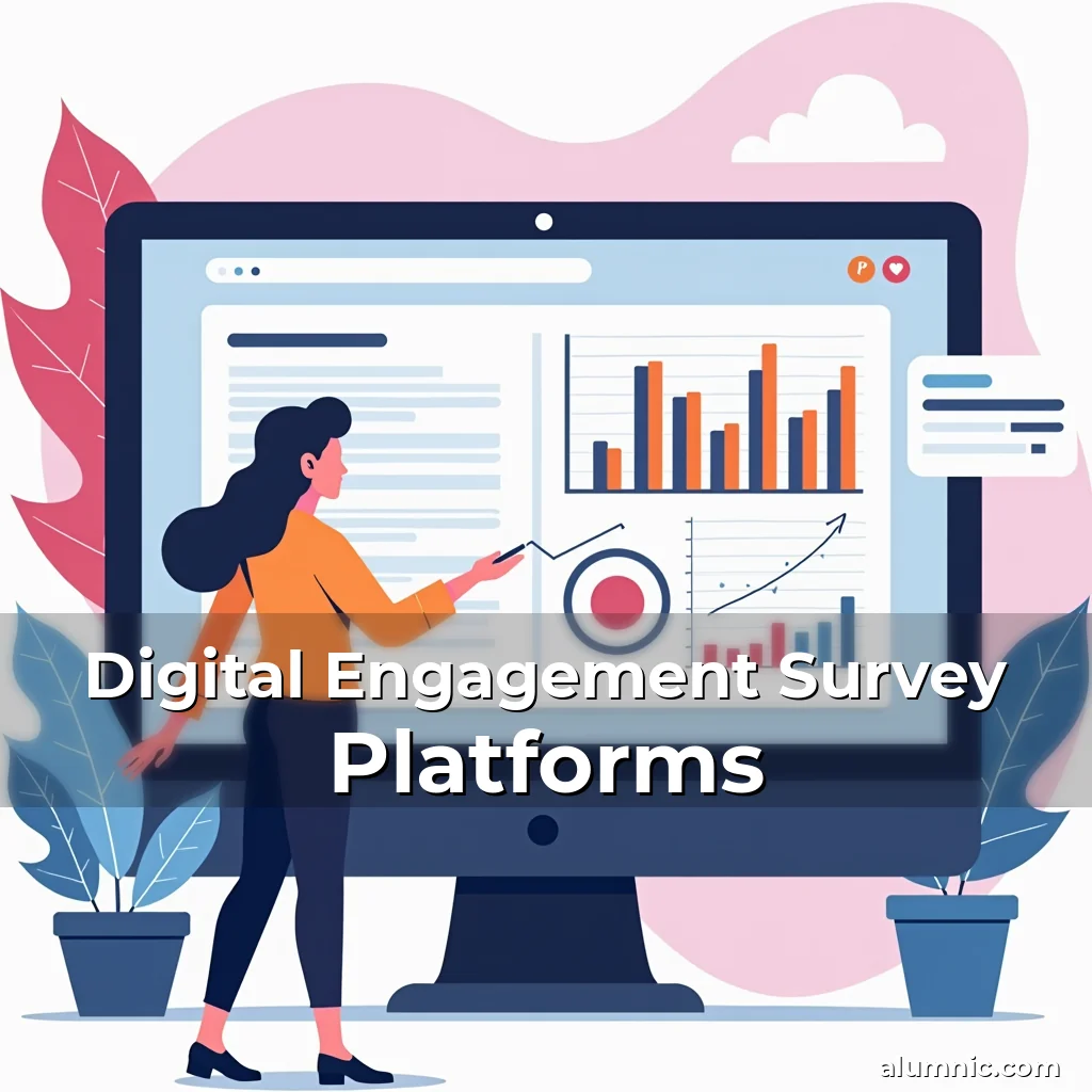 Artistic representation for Digital Engagement Survey Platforms