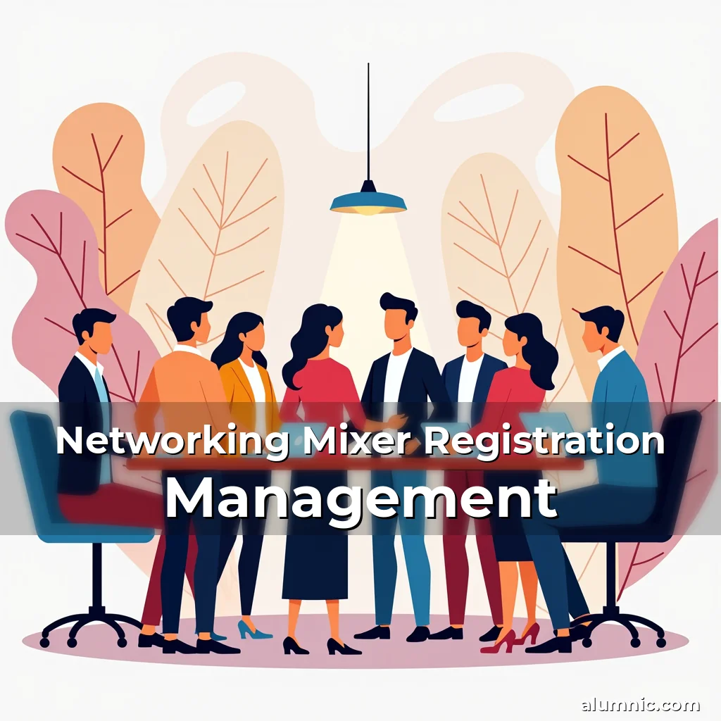 Read more about the article Networking Mixer Registration Management