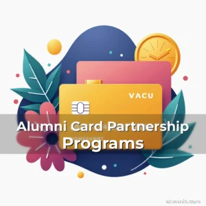 Artistic representation for Alumni Card Partnership Programs