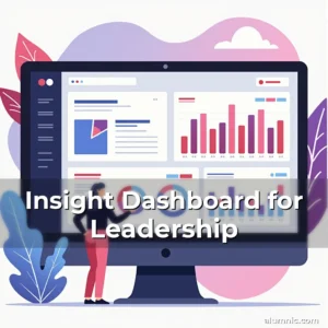 Artistic representation for Insight Dashboard for Leadership