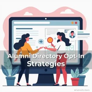 Artistic representation for Alumni Directory Opt-In Strategies