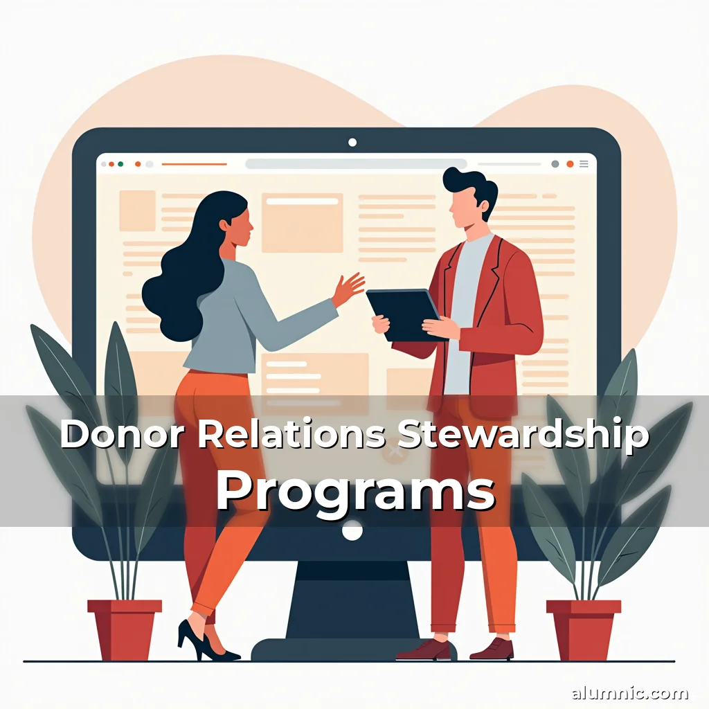 Read more about the article Donor Relations Stewardship Programs