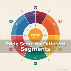 Artistic representation for Pride Score for Different Segments