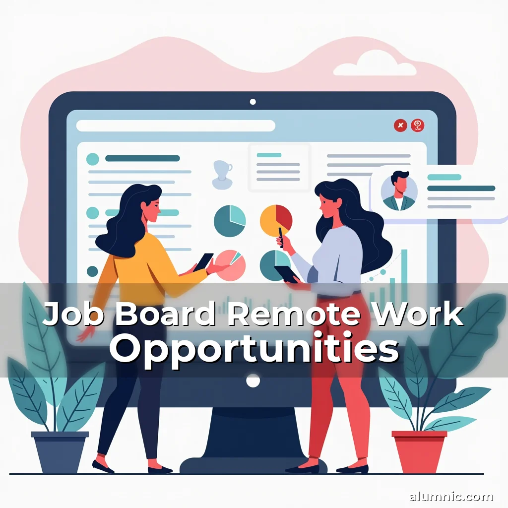 Read more about the article Job Board Remote Work Opportunities
