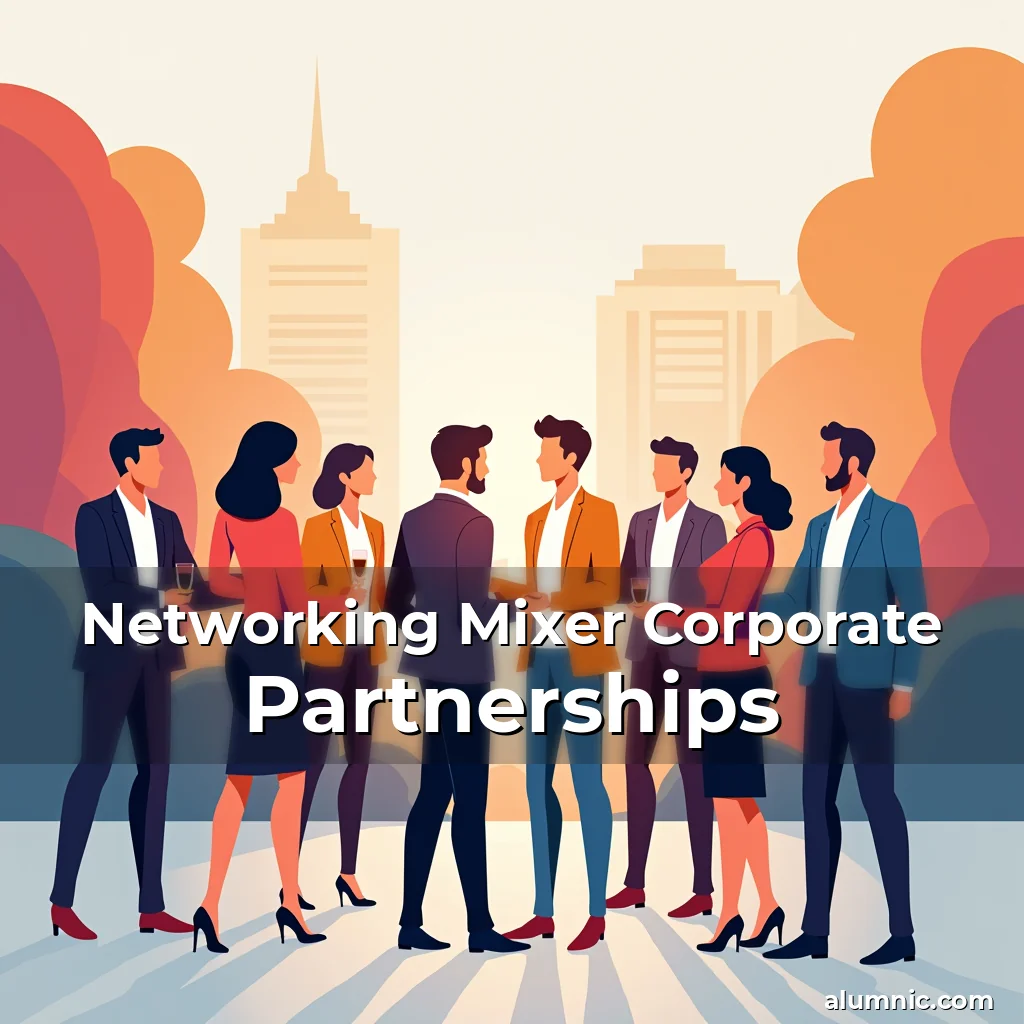 Read more about the article Networking Mixer Corporate Partnerships