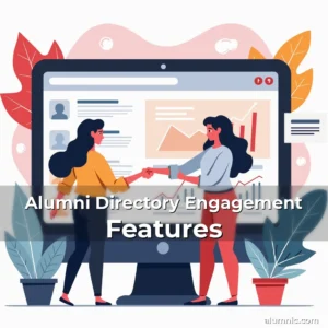 Artistic representation for Alumni Directory Engagement Features