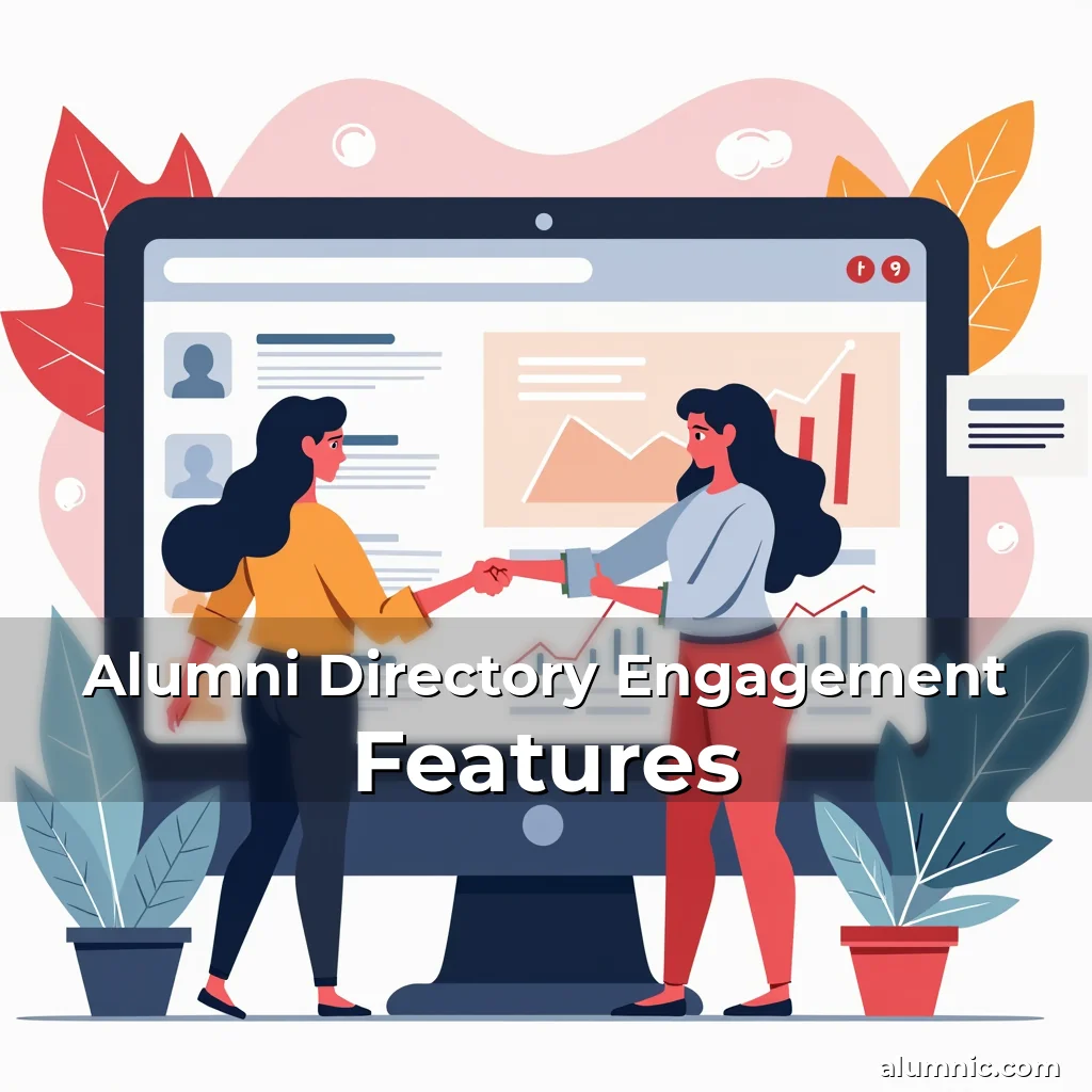 Artistic representation for Alumni Directory Engagement Features