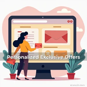 Artistic representation for Personalized Exclusive Offers