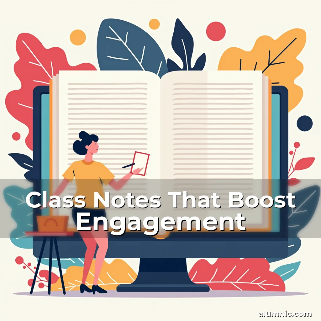 Read more about the article Class Notes That Boost Engagement