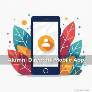 Artistic representation for Alumni Directory Mobile App