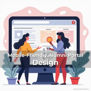 Read more about the article Mobile-Friendly Alumni Portal Design