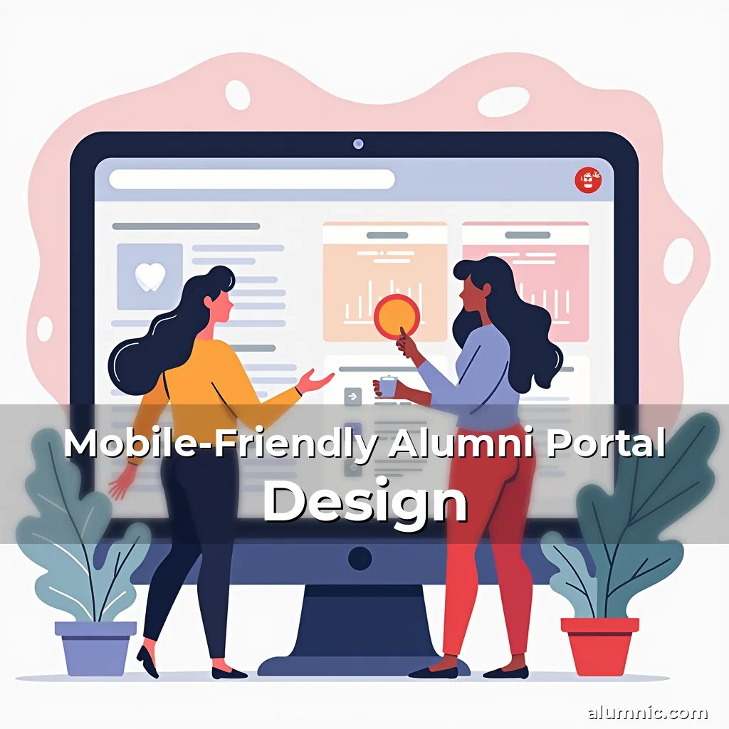 Read more about the article Mobile-Friendly Alumni Portal Design