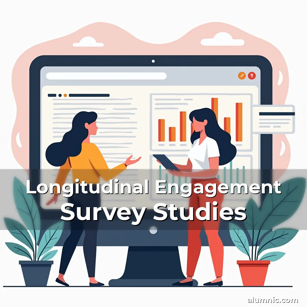 Artistic representation for Longitudinal Engagement Survey Studies