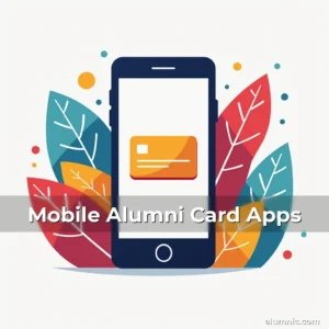Artistic representation for Mobile Alumni Card Apps