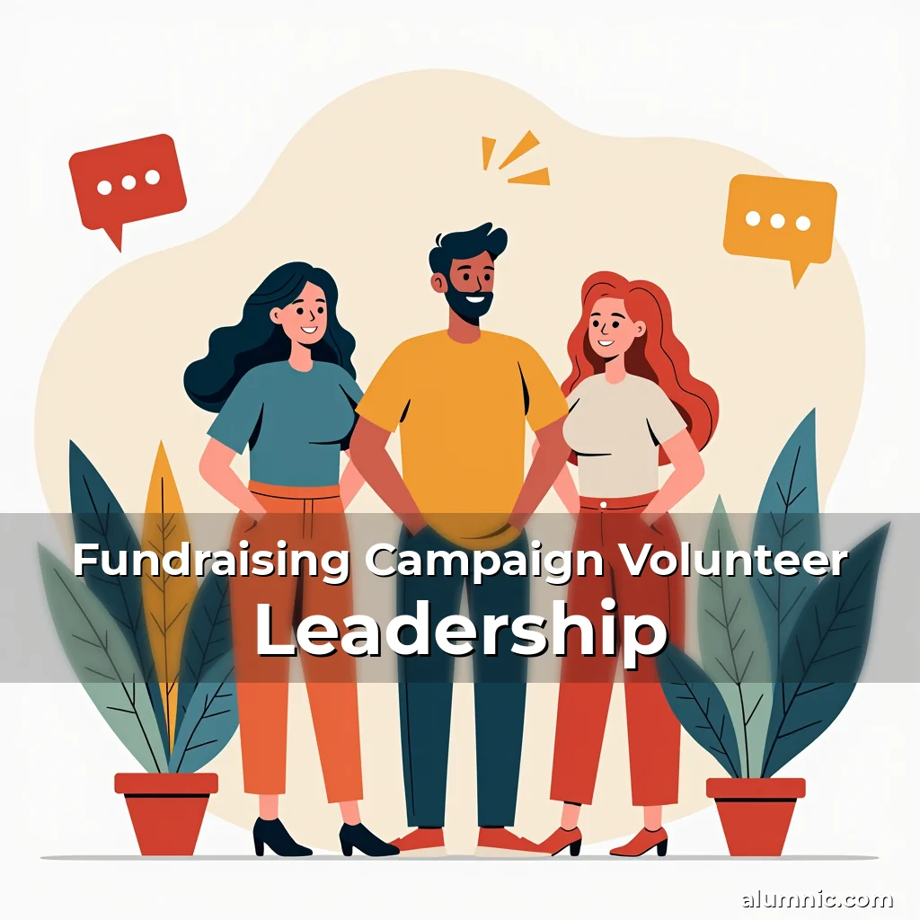Read more about the article Fundraising Campaign Volunteer Leadership