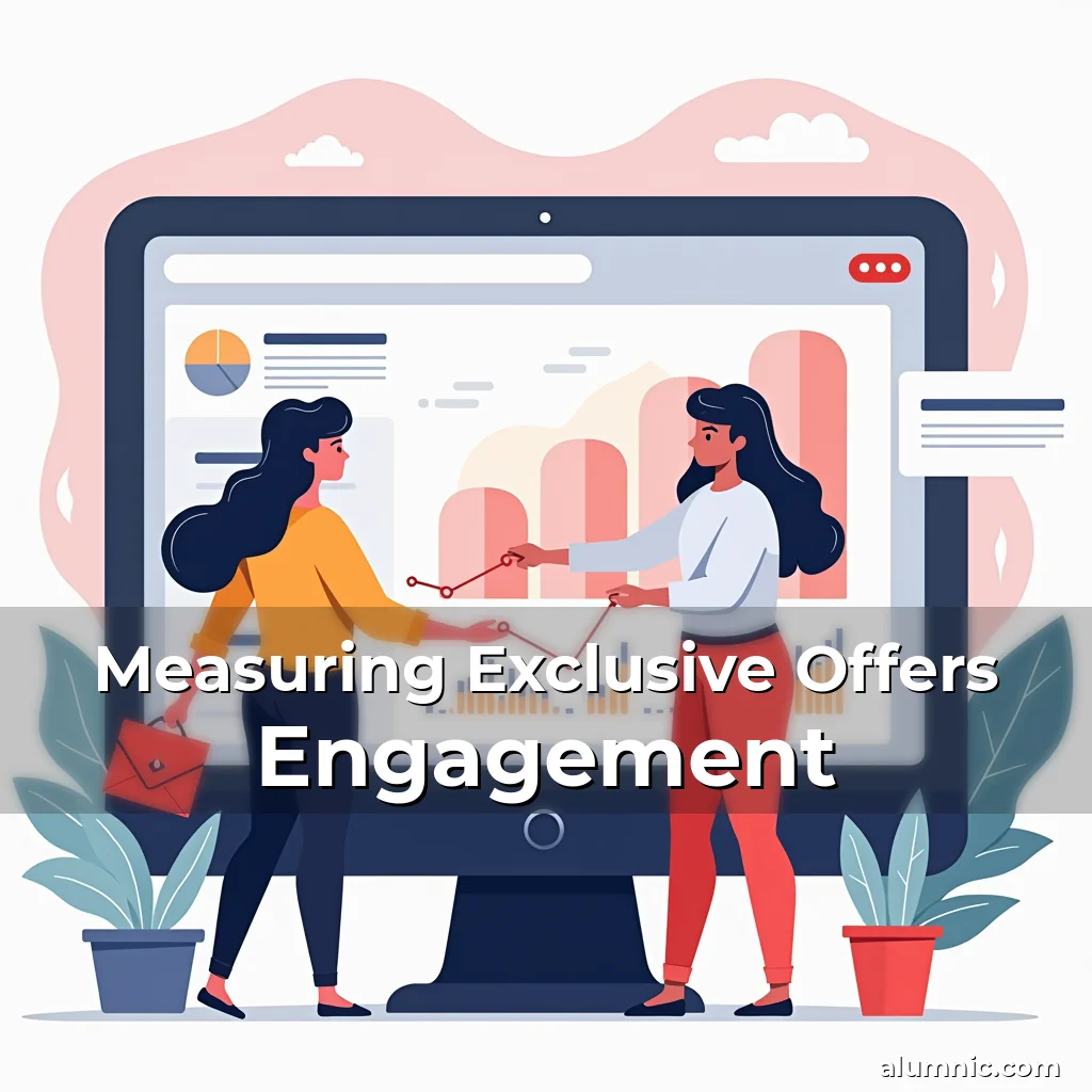 Artistic representation for Measuring Exclusive Offers Engagement