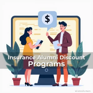 Artistic representation for Insurance Alumni Discount Programs