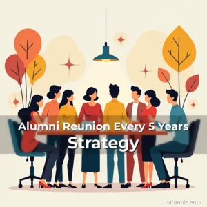 Read more about the article Alumni Reunion Every 5 Years Strategy
