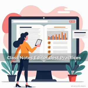 Read more about the article Class Notes Editor Best Practices