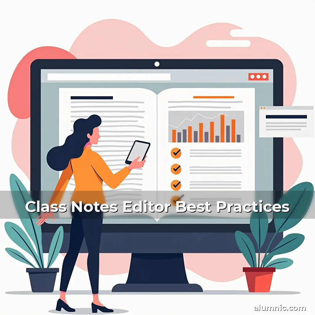 Read more about the article Class Notes Editor Best Practices