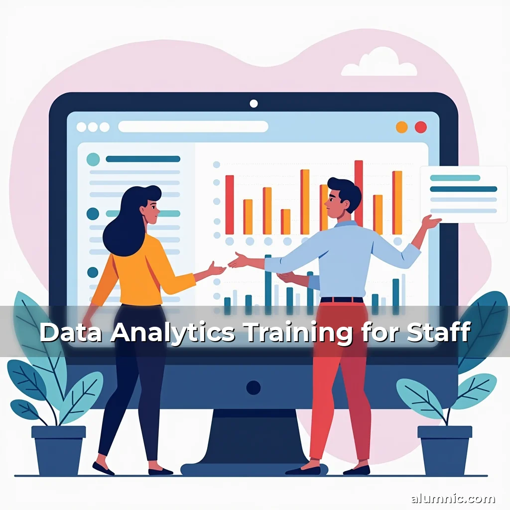 Artistic representation for Data Analytics Training for Staff