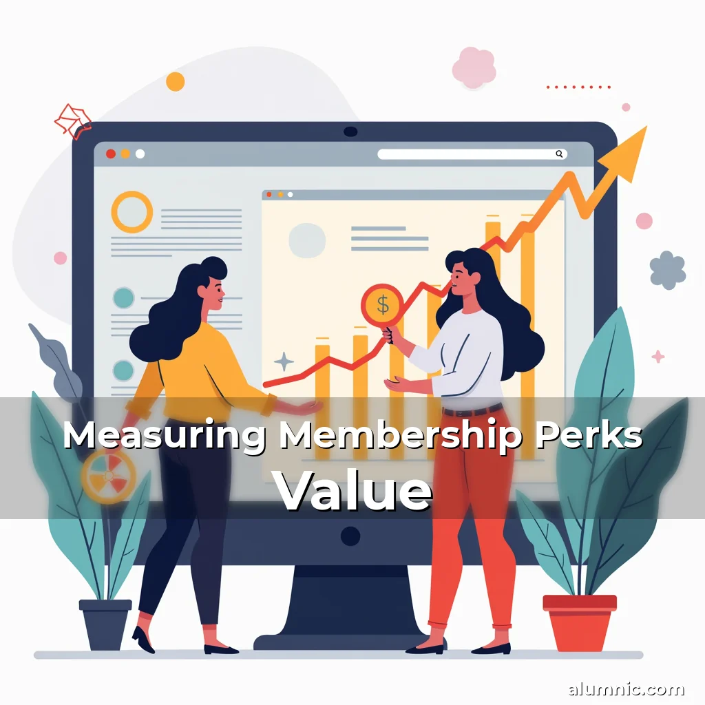 Artistic representation for Measuring Membership Perks Value