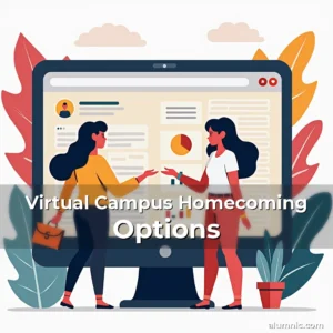 Artistic representation for Virtual Campus Homecoming Options