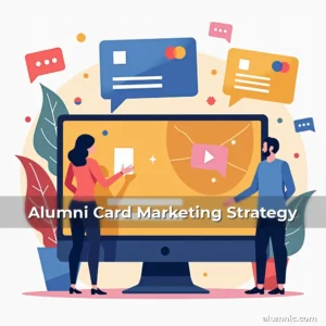 Artistic representation for Alumni Card Marketing Strategy