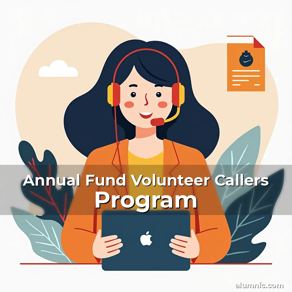 Read more about the article Annual Fund Volunteer Callers Program