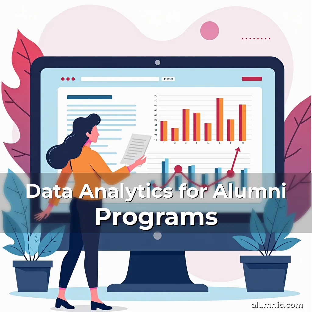 Artistic representation for Data Analytics for Alumni Programs