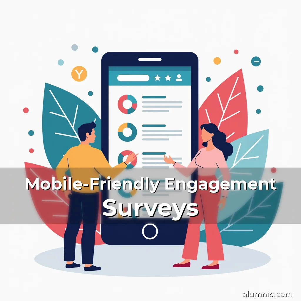 Artistic representation for Mobile-Friendly Engagement Surveys