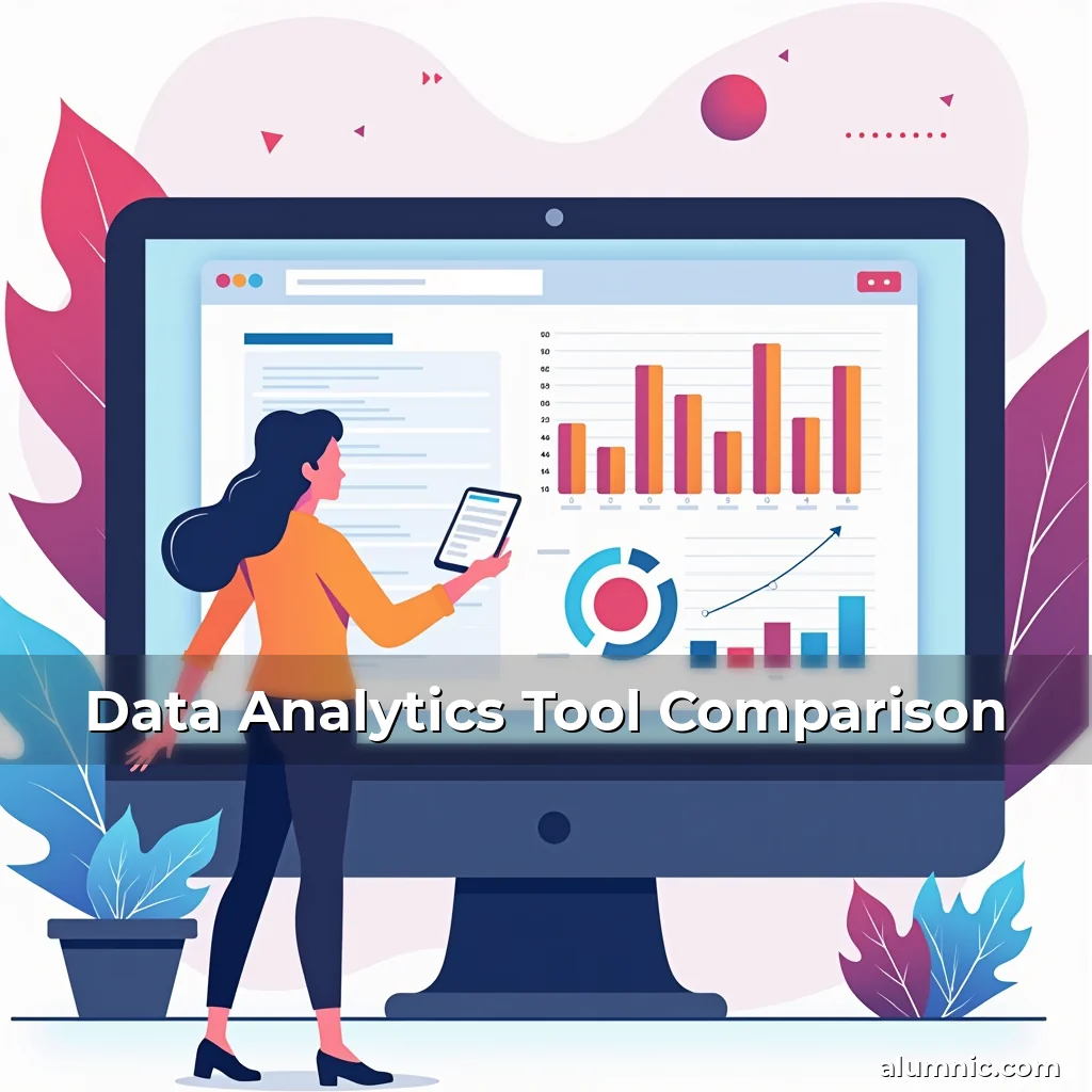 Artistic representation for Data Analytics Tool Comparison