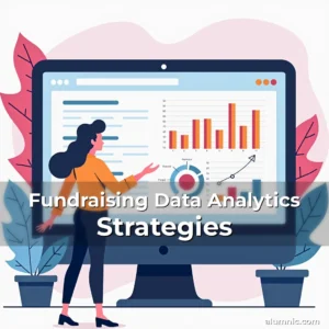 Artistic representation for Fundraising Data Analytics Strategies